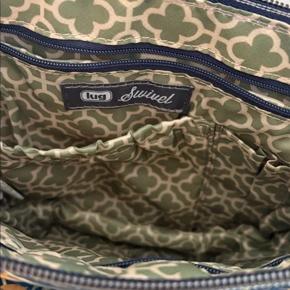 Lug Swivel Crossbody Tiles Teal NWT - Picture 5 of 6